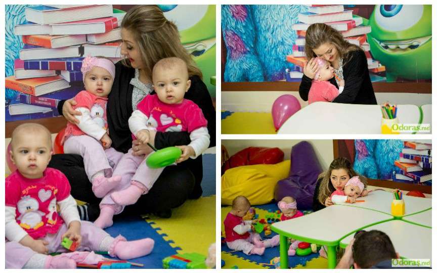 Actrița Aliona Triboi - mămică de tripleți