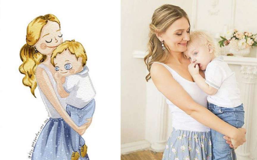 Ilustratoarea care transformă oamenii obișnuiți în personaje de poveste