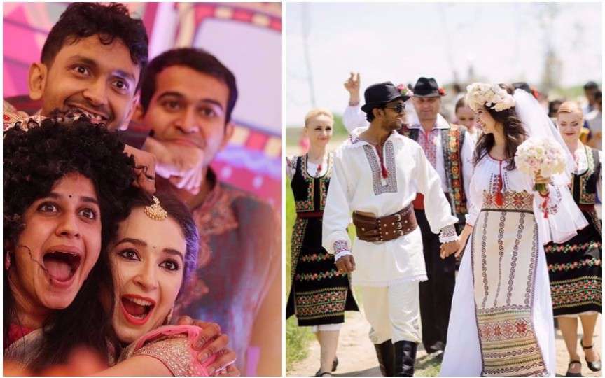 Impresionant: Cum au sărbătorit un cuplu moldo-indian două nunți cu tradiții
