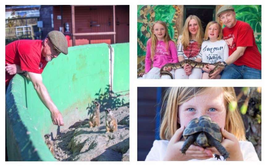 Familia care și-a cumpărat o grădină zoologică