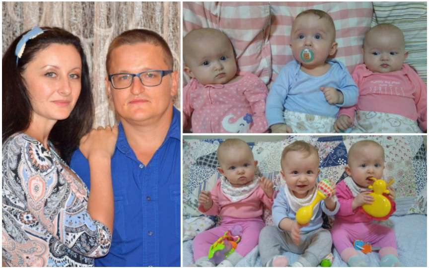 (VIDEO) Cheltuielile unei familii pentru a crește tripleți