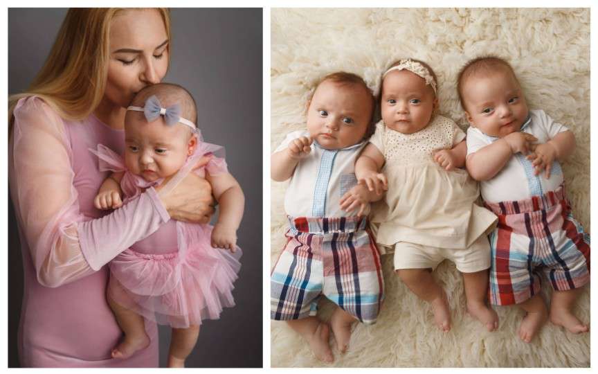 Familie de moldoveni cu tripleți: Cheltuim circa 4 mii de lei săptămânal numai pe lapte și scutece