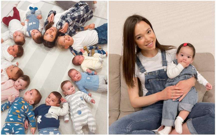 La doar 23 de ani are deja 14 copii biologici și vrea să ajungă la 100 cu ajutorul mamelor surogat