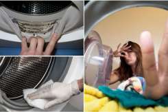 Mașina de spălat poate fi gazda perfectă pentru bacterii. Mirosul neplăcut e primul indice