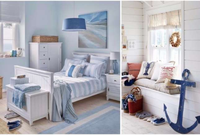 20 de idei creative pentru a decora casa în stil marin