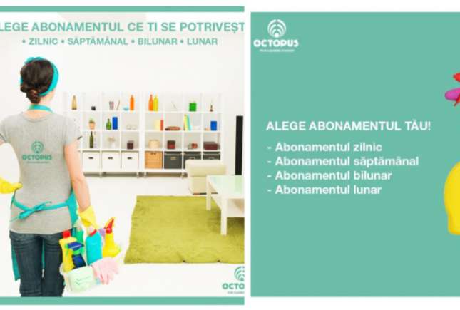 Petrece timpul cu cei dragi, iar curățenia las-o pe seama altcuiva!  Ce zici de un abonament pentru curățenie?