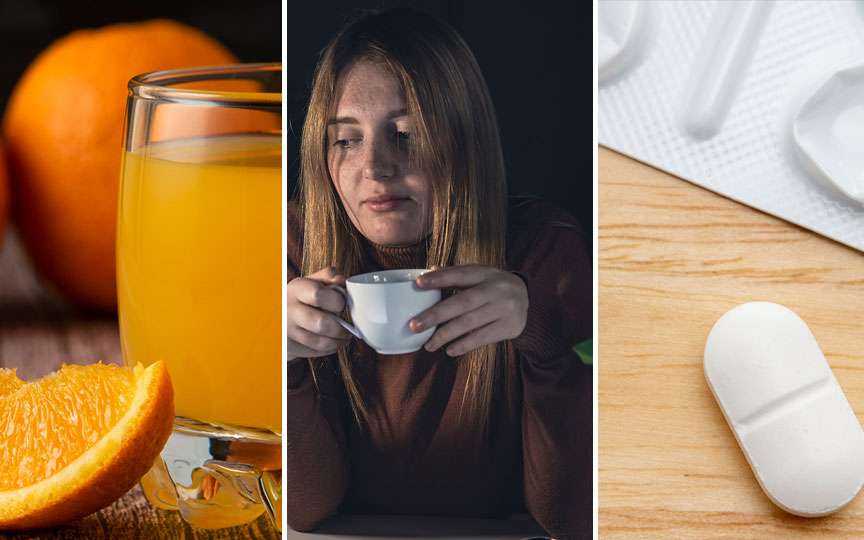 Descoperirile săptămânii: sucul de portocale, paracetamolul și rolul cafelei