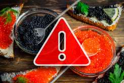 Avertisment: Icrele din surse neautorizate pot provoca toxiinfecții alimentare