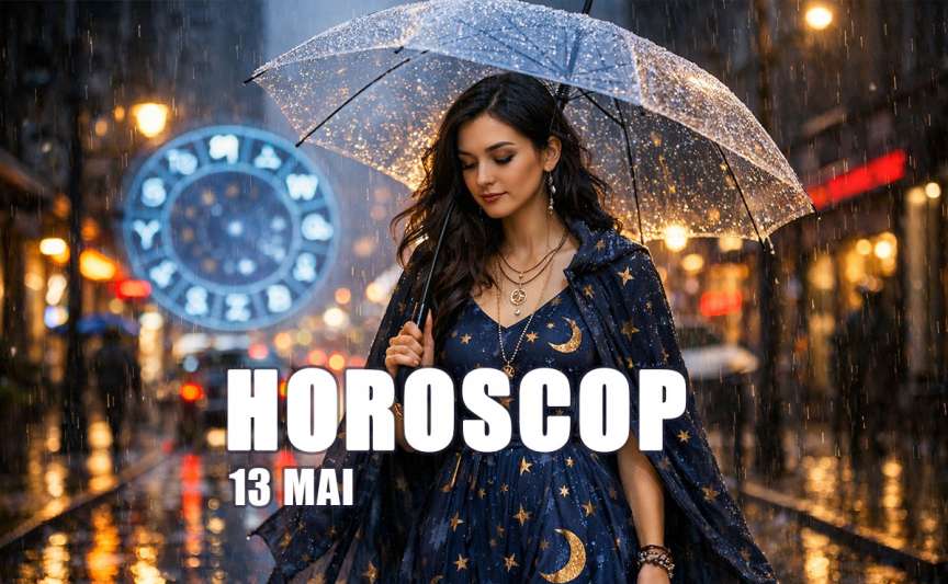 Horoscop 13 mai 2026: influențe astrale pentru bani, decizii și schimbări