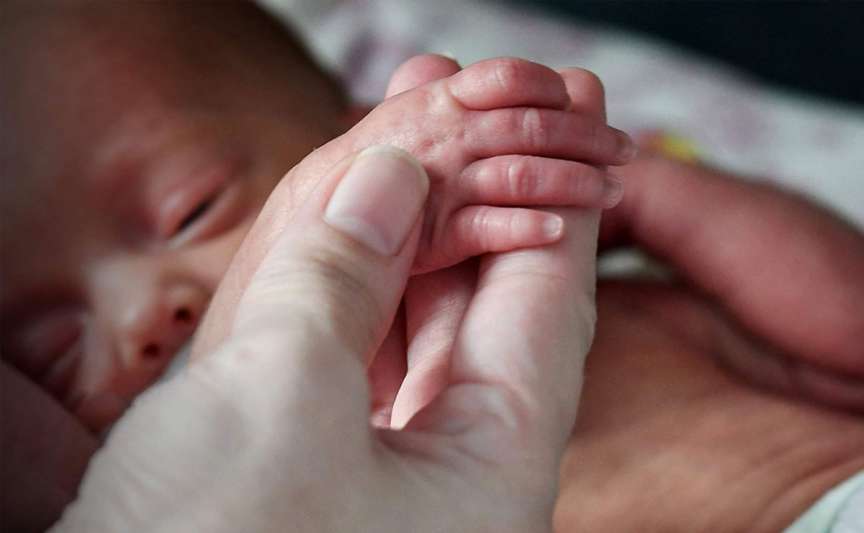Naștere rară la Chișinău: băiețel de peste 5 kilograme adus pe lume la maternitatea Gheorghe Paladi