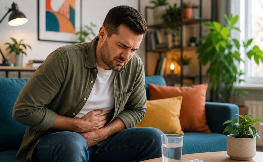 Dureri de burtă după antibiotice: simptome periculoase și când trebuie să mergi la medic