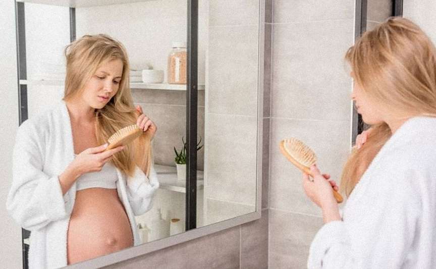 Căderea părului în timpul sarcinii: de ce apare și cum poate fi prevenită