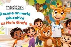 Medpark lansează seria de desene animate educative pentru copii – „Mafa Girafa”